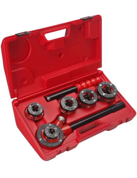 Filière Manuelle à Têtes Interchangeables 3/8-1.1/4" BSPT Droite | 136301 - Virax | IFD Outillage