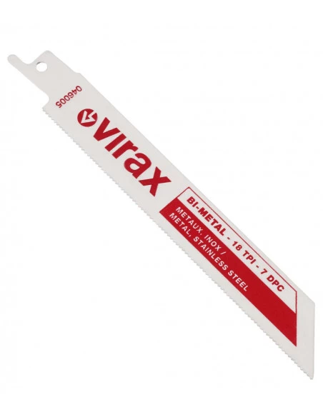 Pack 5 Lames Scie Sabre 6-10 Dents/" 225 Mm | 046010 - Virax | IFD Outillage – Image 3