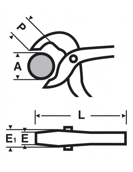 Pince-Clé 10'' 250mm | 011210 - Virax | IFD Outillage – Image 4