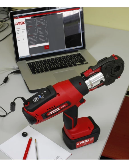 Presse à Sertir électro-mécanique Viper M21+ 18V + Inserts HA 16-20-26 | 253510 - Virax | IFD Outillage – Image 2
