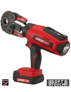 Presse à Sertir électro-mécanique Viper M21+ 18V + Inserts RF-P 16-20-25-32 | 253519 - Virax | IFD Outillage